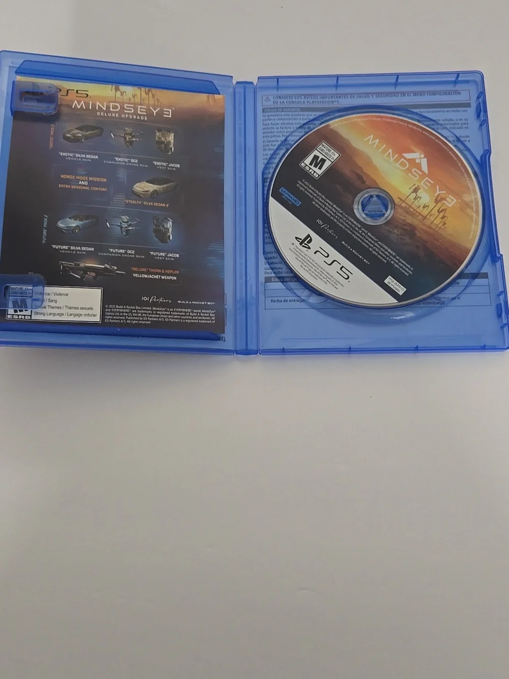 Sony 5 MindseyE (Blue) - Action Adventure Game